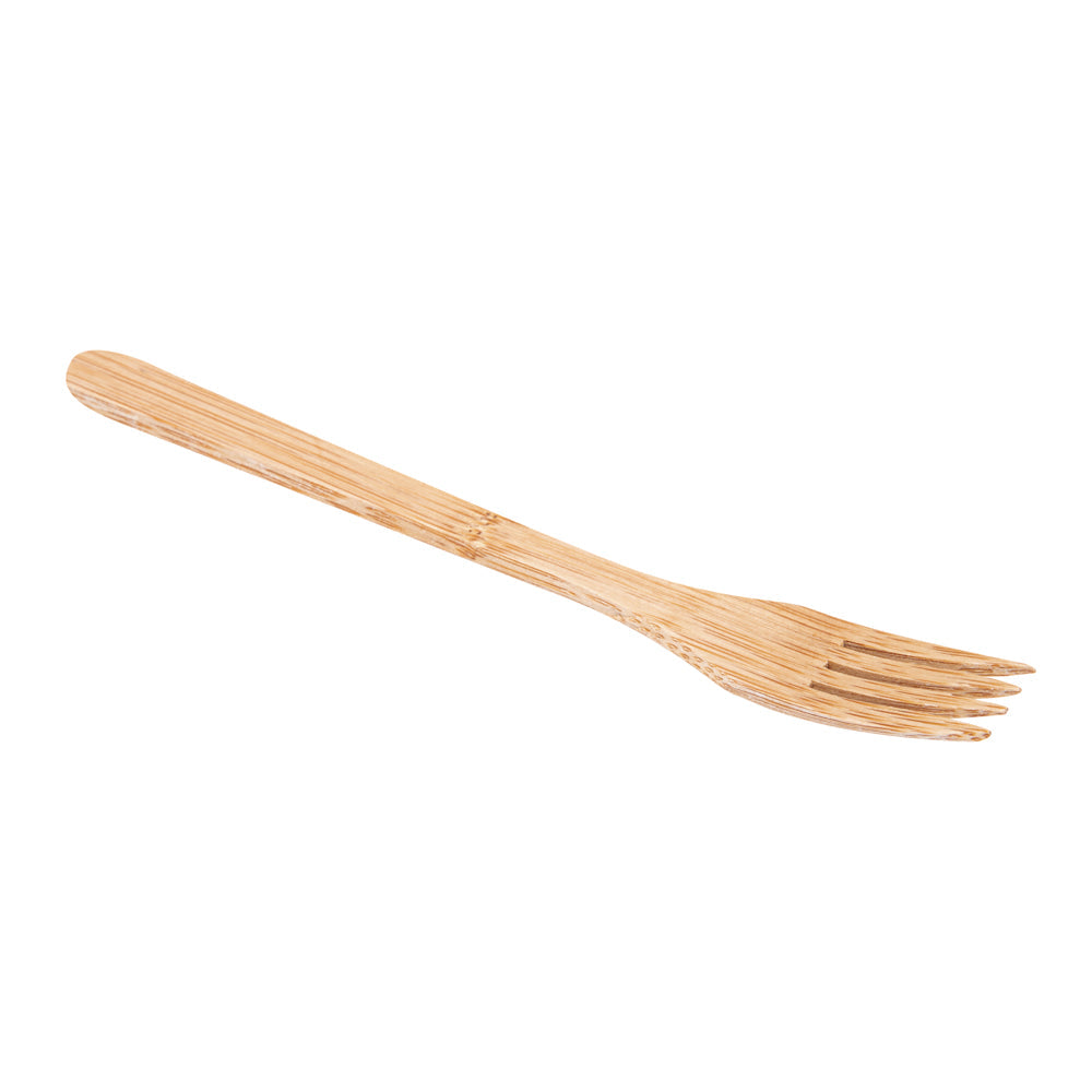 Bambuddha Natural Bamboo Fork - 8" - 100 count box