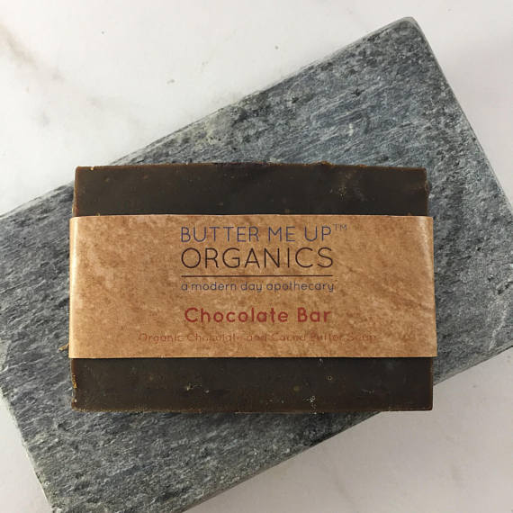 Organic Chocolate Shampoo And Body Bar With Cocoa Butter